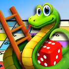 蛇和梯子：經典骰子棋盤遊戲 - Snakes game 圖標