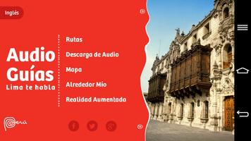 Poster Audioguías de Lima