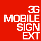 3G Mobile Sign Ext أيقونة