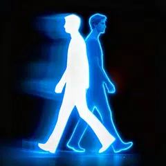 Rückwärtsfilm: magisches Video