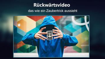 Rückwärtsfilm: magisches Video Plakat