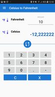 Celsius to Fahrenheit اسکرین شاٹ 1