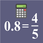 Decimal to Fraction icon