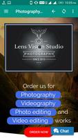 Photography Order - Lens Vision Studio screenshot 1