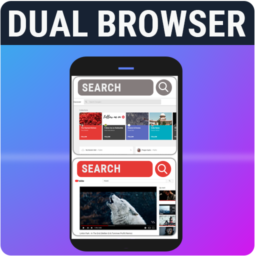 Dual Screen Browser - Split Screen Web Browser