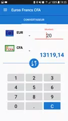 CFA Francs to Euros converter XAPK download