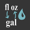 Fl Oz to Gal Converter / Fluid Ounces to Gallons APK