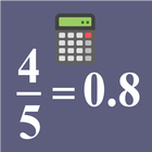 Fraction to Decimal icon