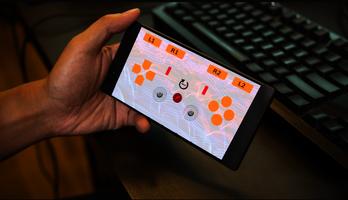 mobile gamepad  : controller f Poster