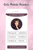 برنامه‌نما Girls Mobile Number عکس از صفحه