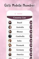 پوستر Girls Mobile Number