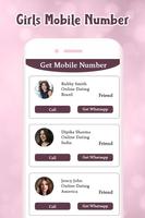 برنامه‌نما Girls Mobile Number عکس از صفحه