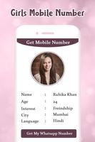 برنامه‌نما Girls Mobile Number عکس از صفحه