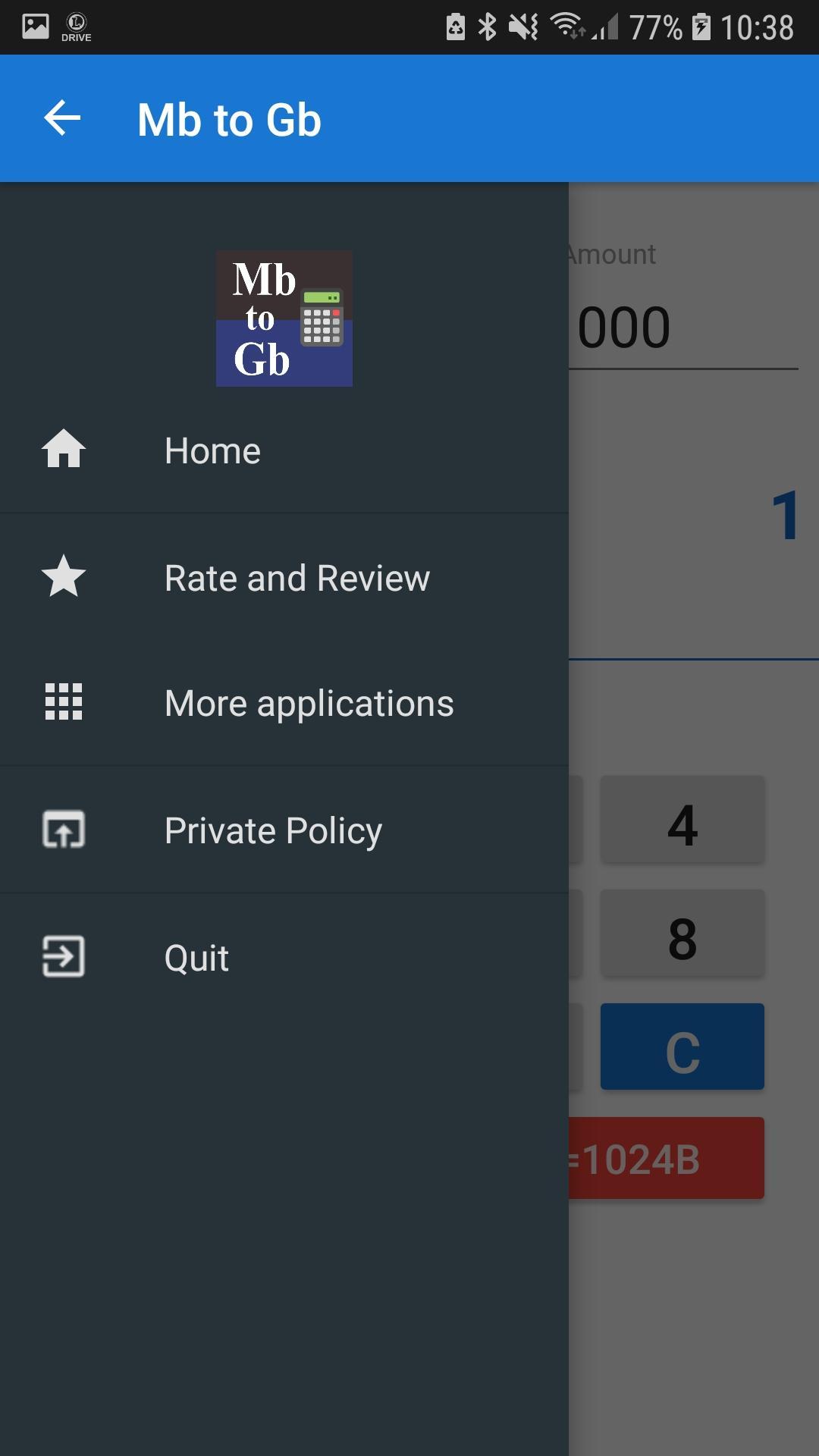 Mb to Gb for Android - APK Download