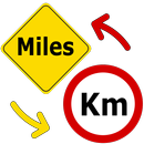 Miles to Kilometers / miles to km Converter APK