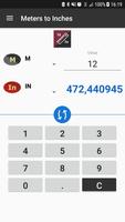 in to m converter - inches to meters screenshot 1