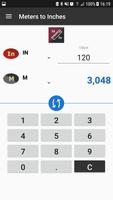 in to m converter - inches to meters screenshot 2
