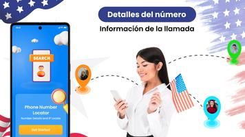 Localizadora de números Poster