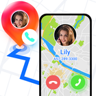 Phone Number Locator Caller id آئیکن