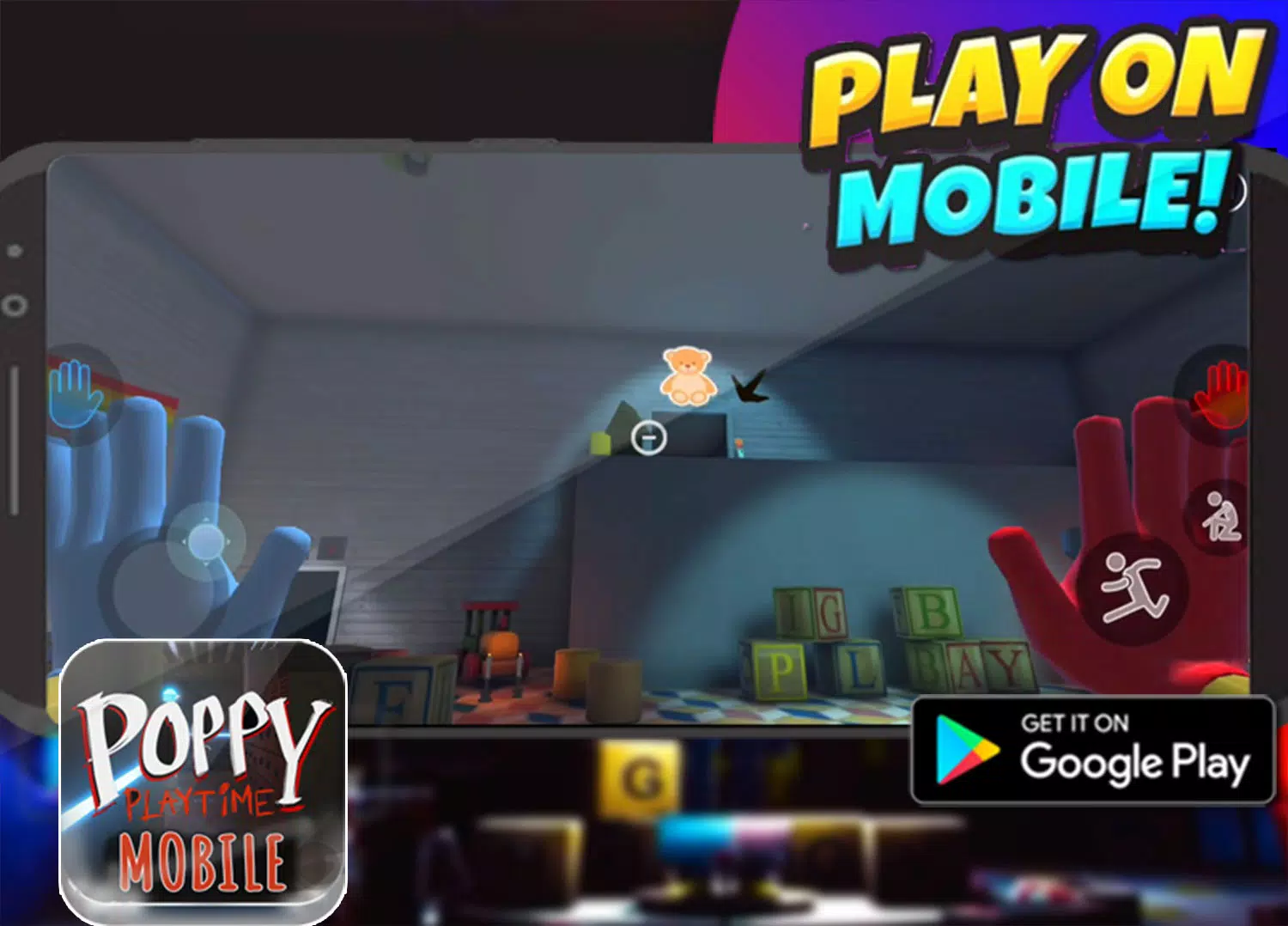 POPPY PLAYTIME no CELULAR! Como BAIXAR o jogo! Versão mobile é