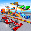 US Police Formula Car Transport Truck: Simulator APK