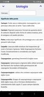 2 Schermata Dizionario di Biologia
