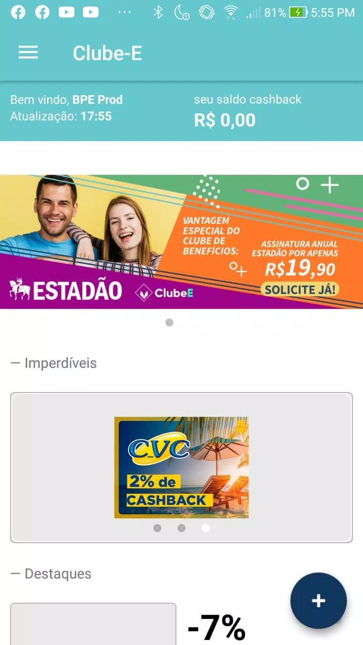 Download do APK de Clube do Estudante para Android