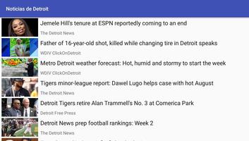 Noticias de Detroit captura de pantalla 3
