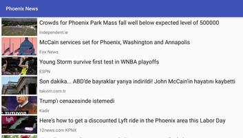 Noticias de Phoenix captura de pantalla 1