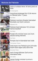 Noticias de Pakistán captura de pantalla 2