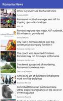 أخبار رومانيا الملصق