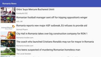 Romania News اسکرین شاٹ 1