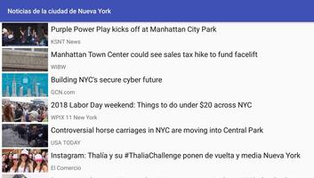 New York City NYC News - Notificaciones instantán captura de pantalla 1