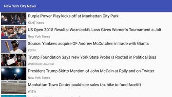 برنامه‌نما New York City NYC News - Instant Notifications عکس از صفحه