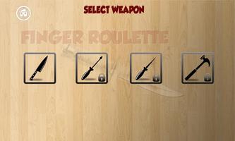 Finger Roulette (Knife Game) اسکرین شاٹ 2