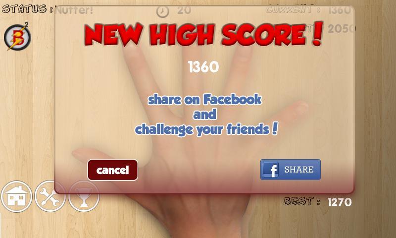 Android 用の 指ルーレット ナイフゲーム Apk をダウンロード