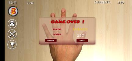 Finger Knife Game Roulette Par screenshot 3