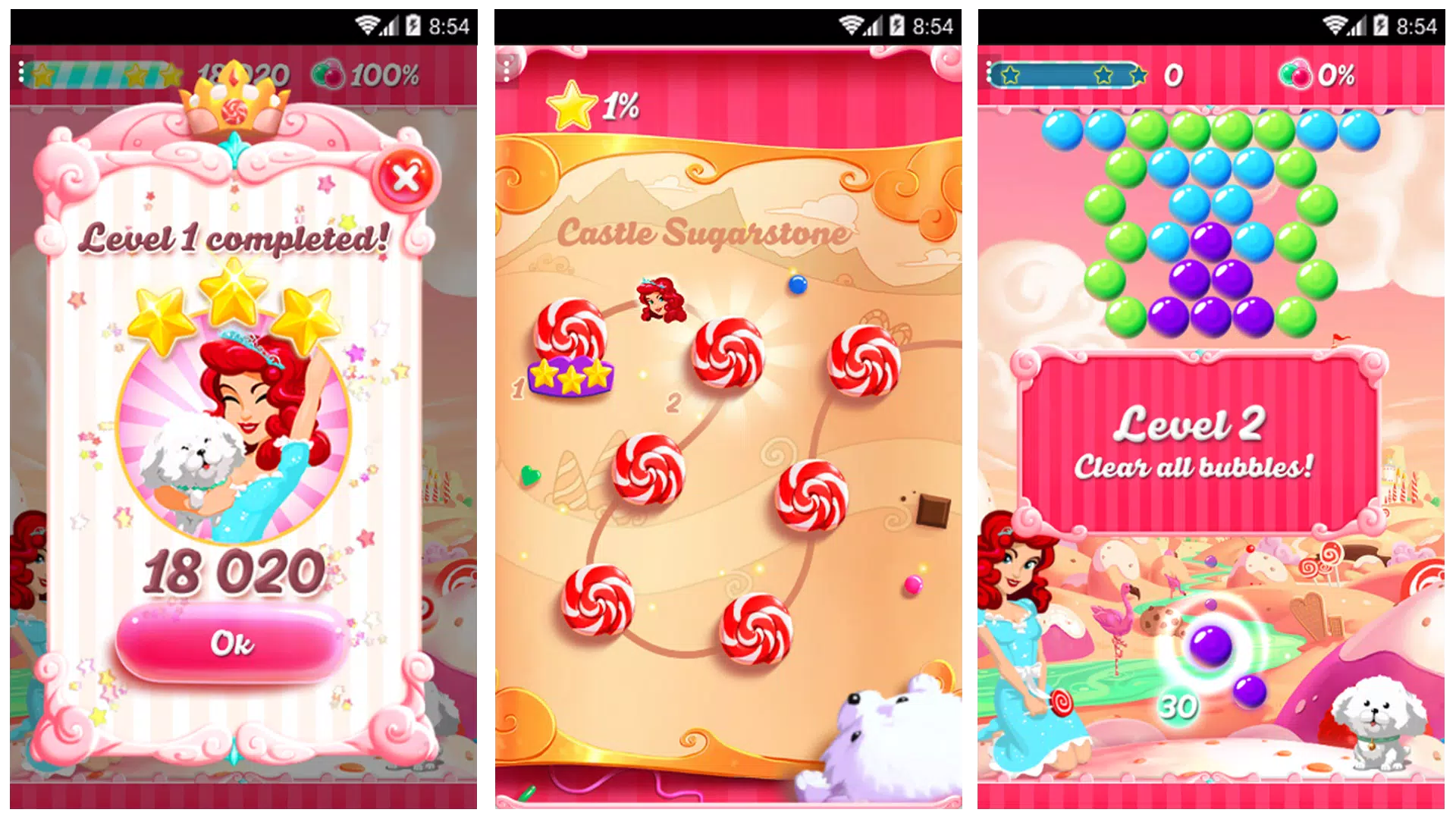 Candy Bubble Shooter - Divertimento livre tiro jogo simples 3 doces jogos  bolha!::Appstore for Android