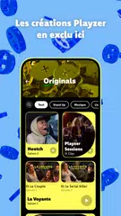 Playzer - Musique et Comédie アプリダウンロード