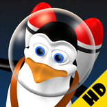 Doodle Space Pingouin