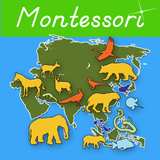 Animals of Asia - Montessori Geography