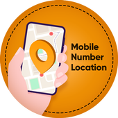 Mobile number location find icon