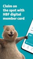 HBF الملصق