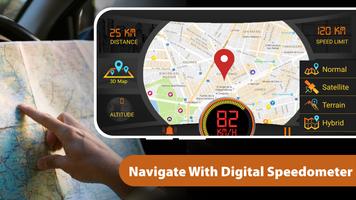 GPS स्पीडोमीटर स्पीड सीमा स्क्रीनशॉट 2