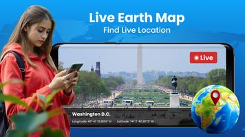 Live Earth Map Plakat