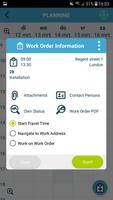 The Smart Work Order app اسکرین شاٹ 2