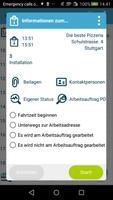 Die kluge Arbeitsauftrags App Screenshot 2