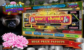 Gorilla Adventure Slots ảnh chụp màn hình 2