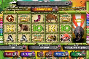 Flamingo Safari Slots Plakat