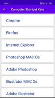Computer Shortcut Keys تصوير الشاشة 3